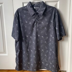 Haggar 3 button collared polo shirt